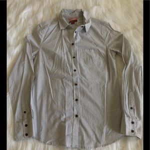 Merona button down top